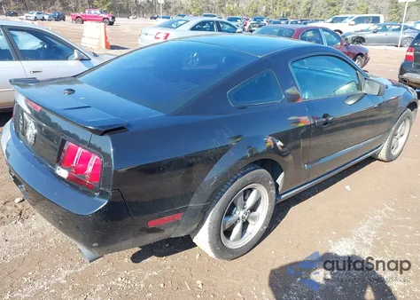 2007 Ford Mustang V6 Deluxe/V6 Premium из США, поврежденный, VIN 1ZVFT80N875266372